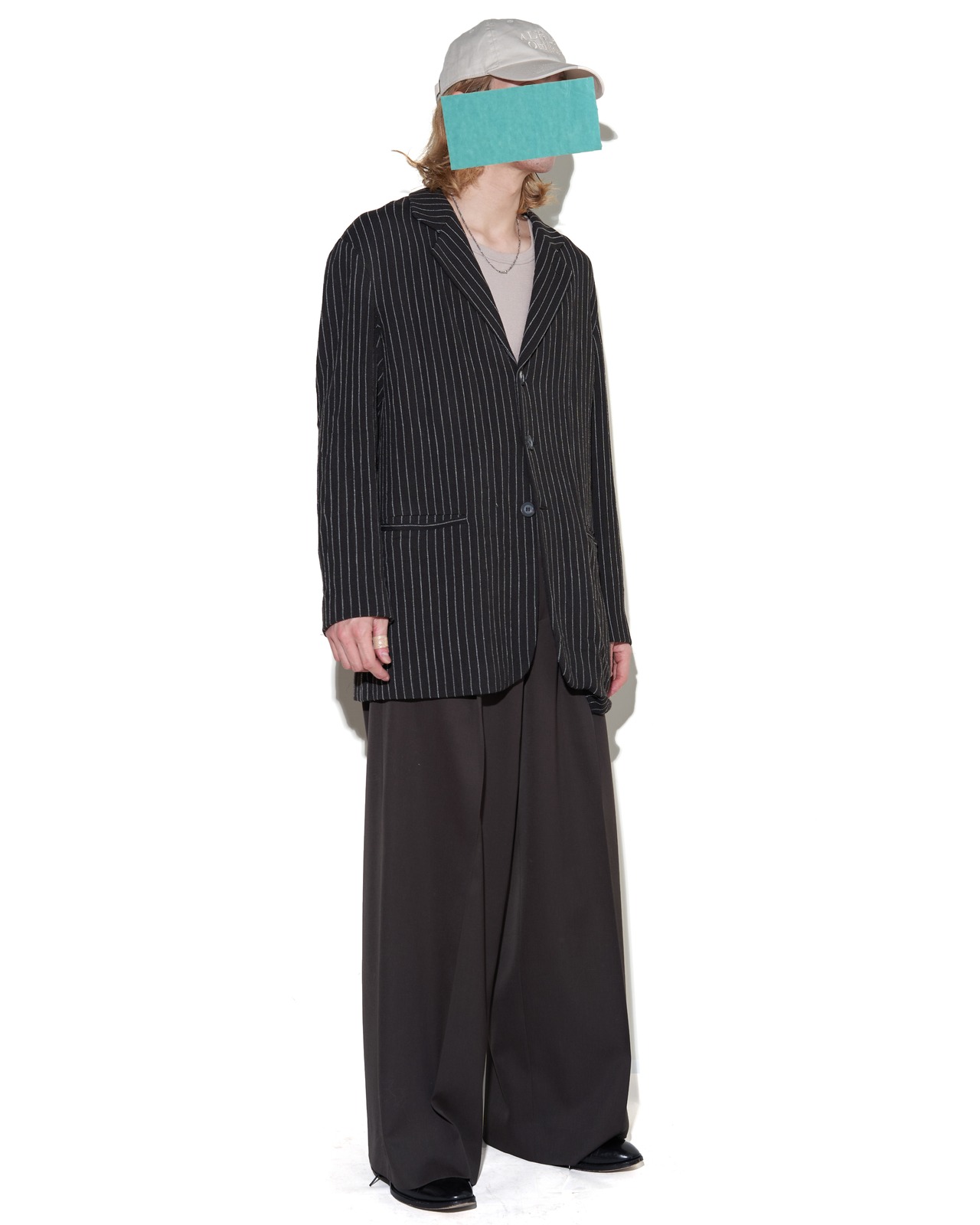 EMPORIO ARMANI "90s Pin Stripe S3B Jacket"