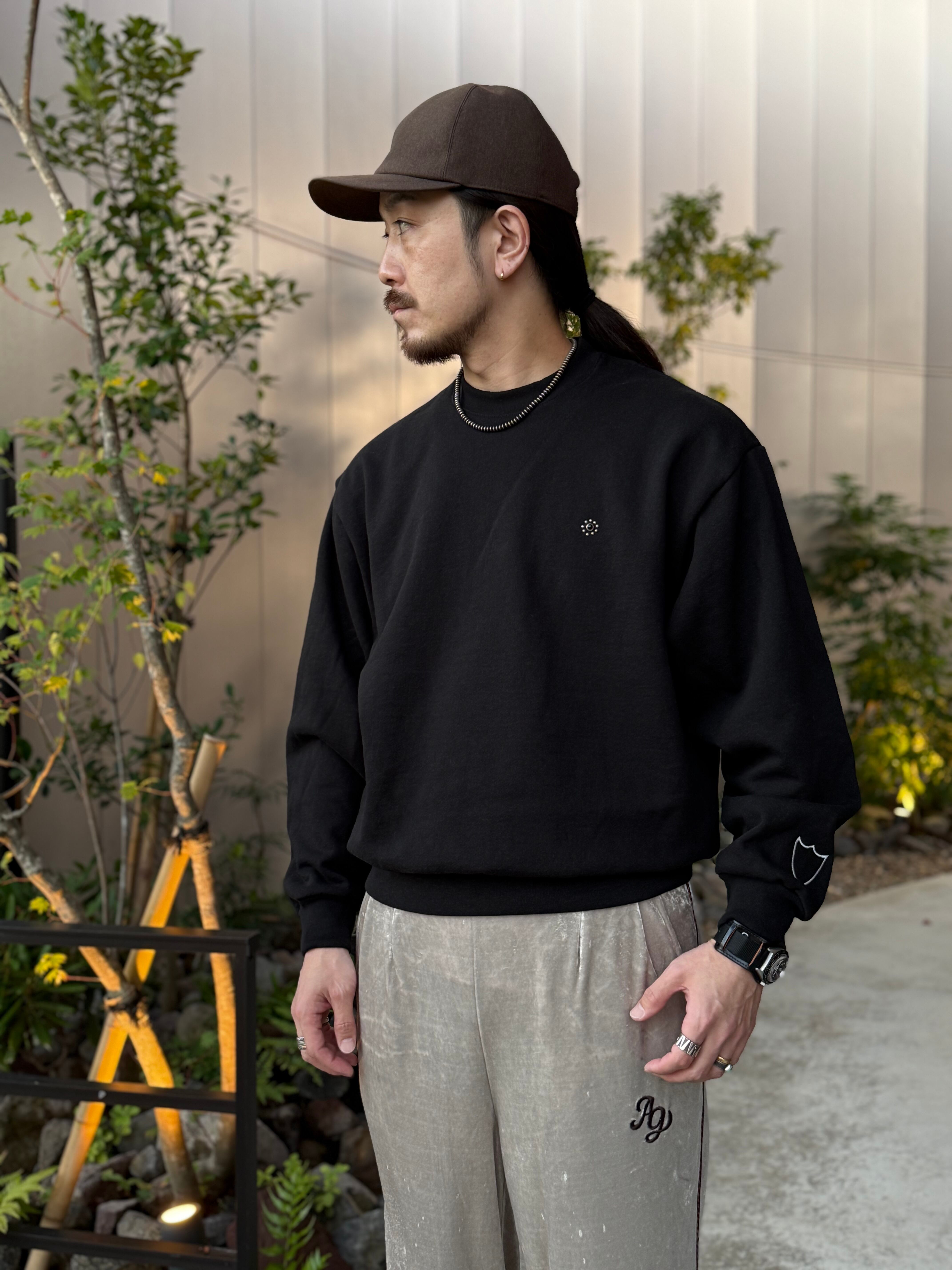 HTC×LOSANGELS APPAREL【 14オンス スウェット クルーネック #Flower
