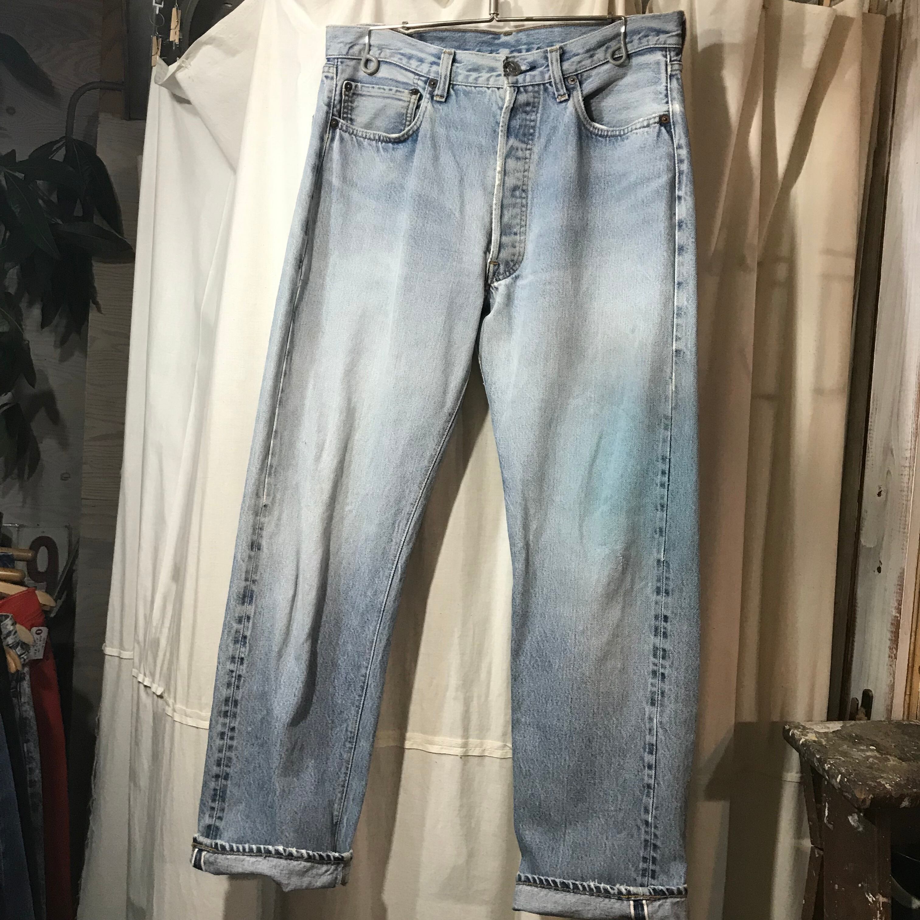 70's vintage Levi's 501 66後期 デニム ジーパン W35