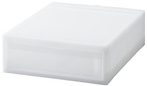 【人気】リス 収納ケース 引き出し A4 レターケース ホワイト S 幅28.3×奥行35.5×高さ10.6cm 日本製