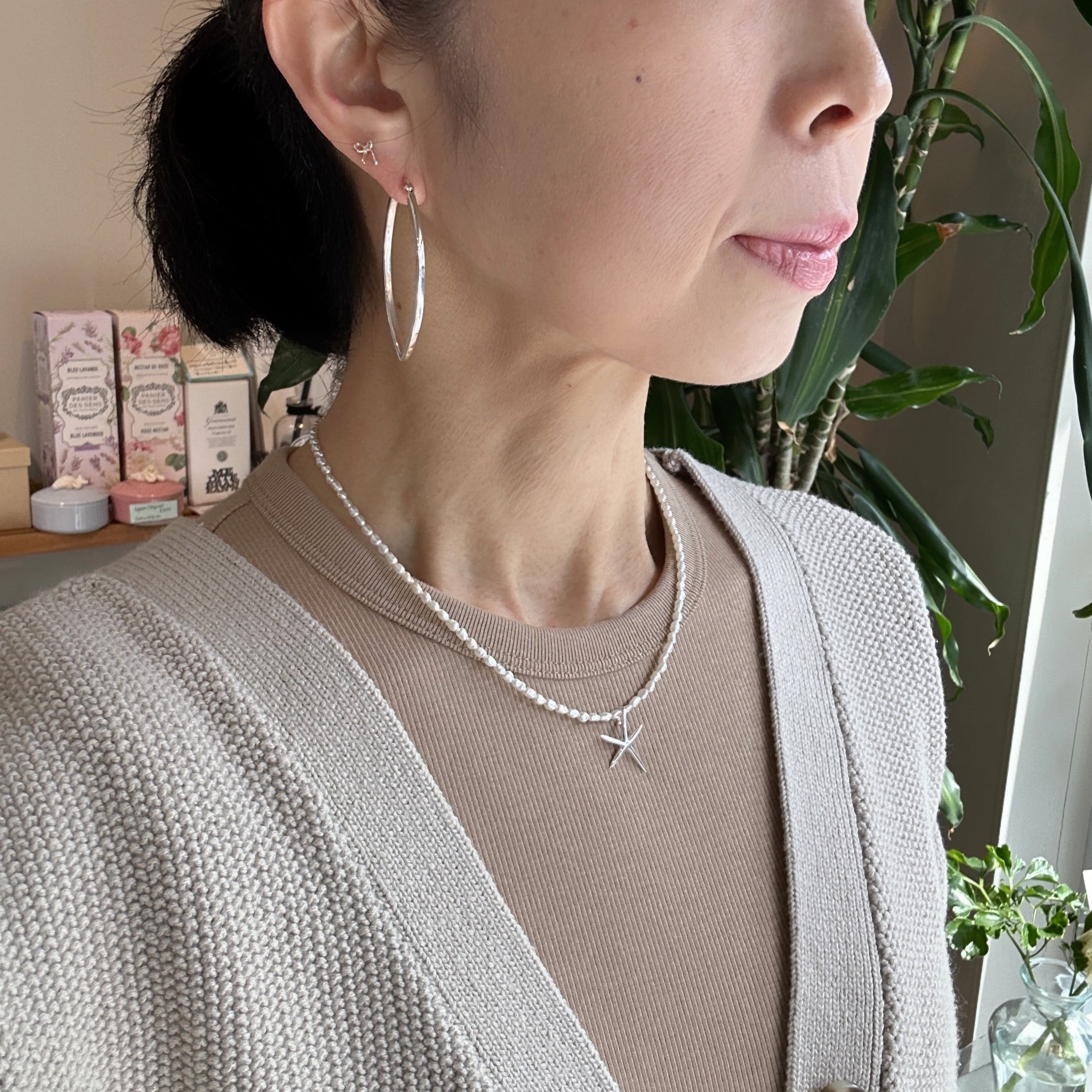 とんがり オーバル フープ ピアス | 【公式通販】鎌倉のシルバー