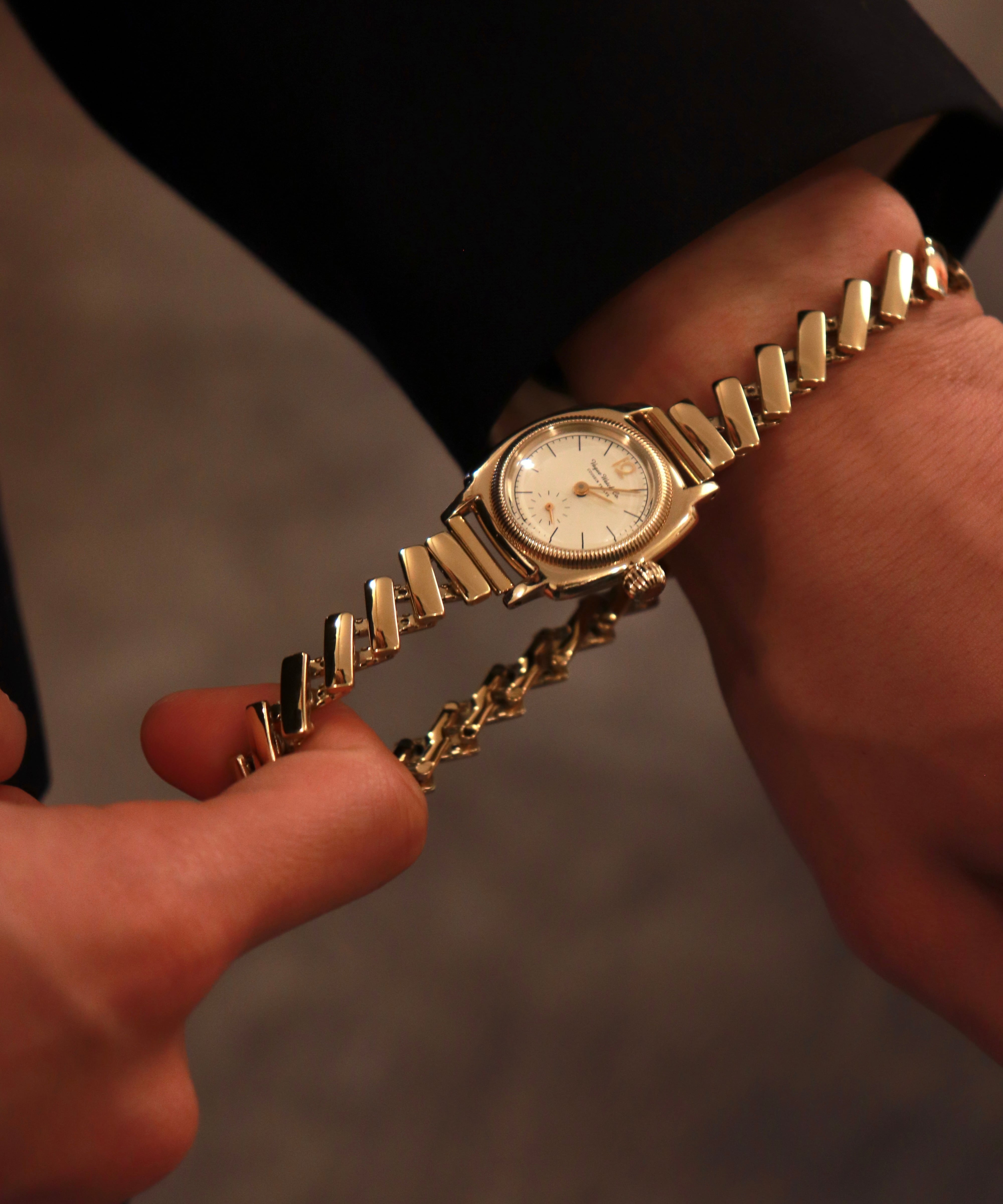 VAGUE WATCH CO. / Coussin 12 Extension 28mm/14mm (GOLD