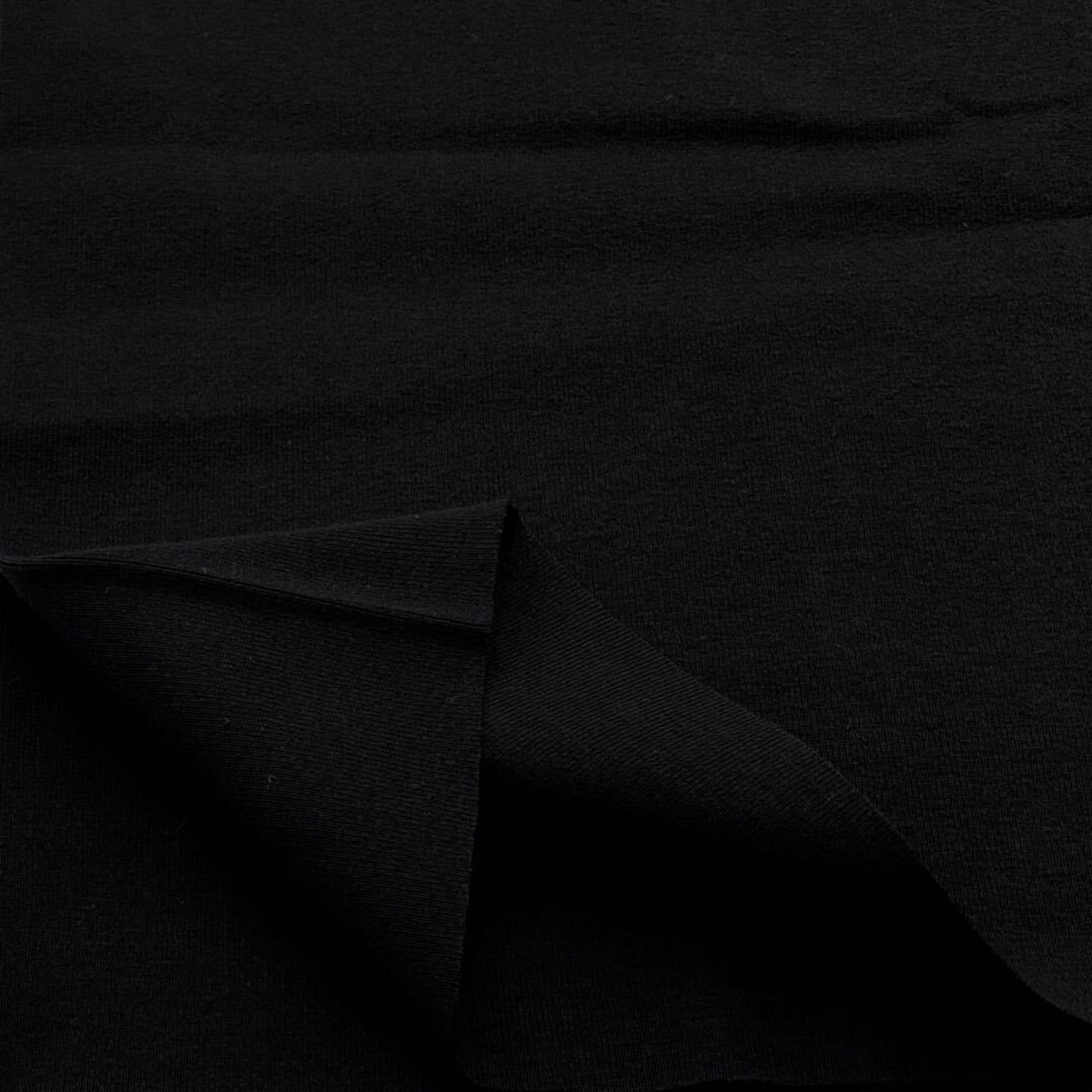 ★TB786◆2m◆SALE◆綿100%フライスニット生地◆ブラック