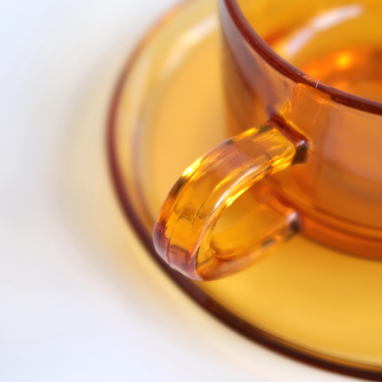 飴色のカップ＆ソーサー’2
