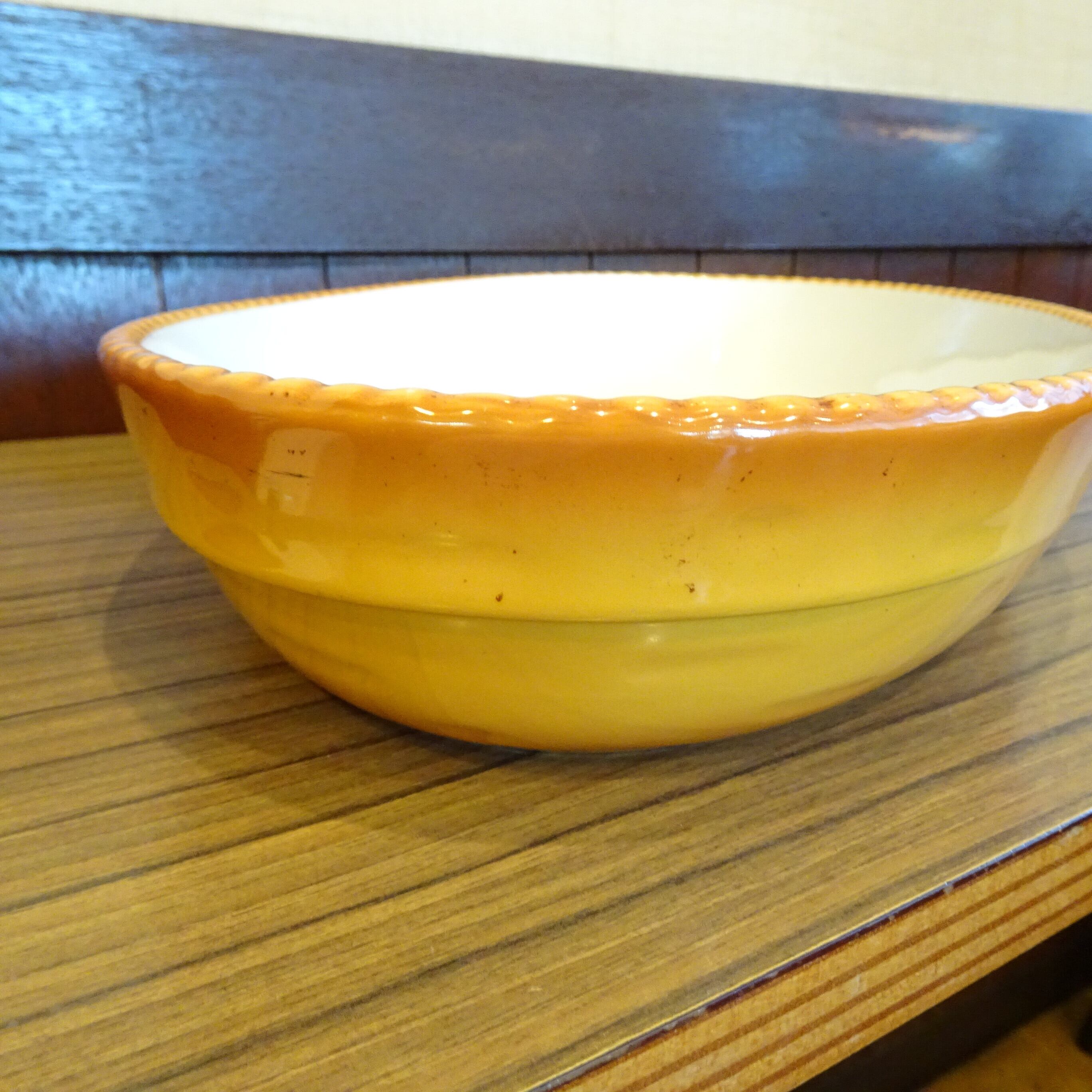 ドイツ・シェーンバルド社 オレンジの大きなオーブン皿（44cm） | 純