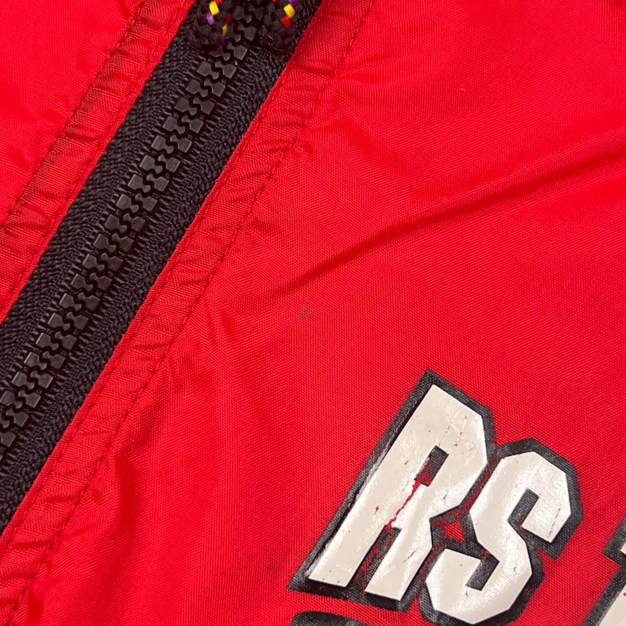 RS TAICHI タイチ  ナイロンジャケット ジャンパー L/レッド メンズ バイク