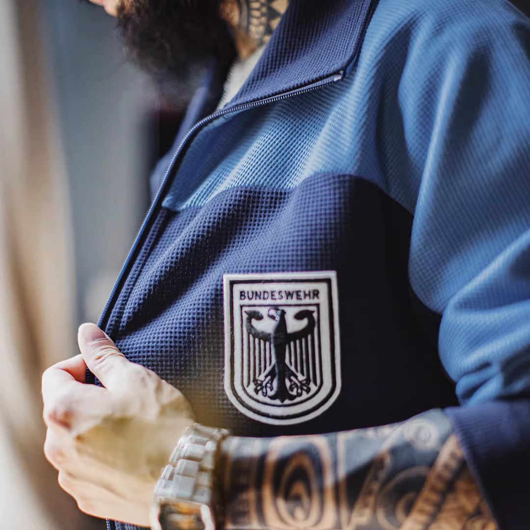 Retro Waffle Coach Jacket - Amekaji(GV276)