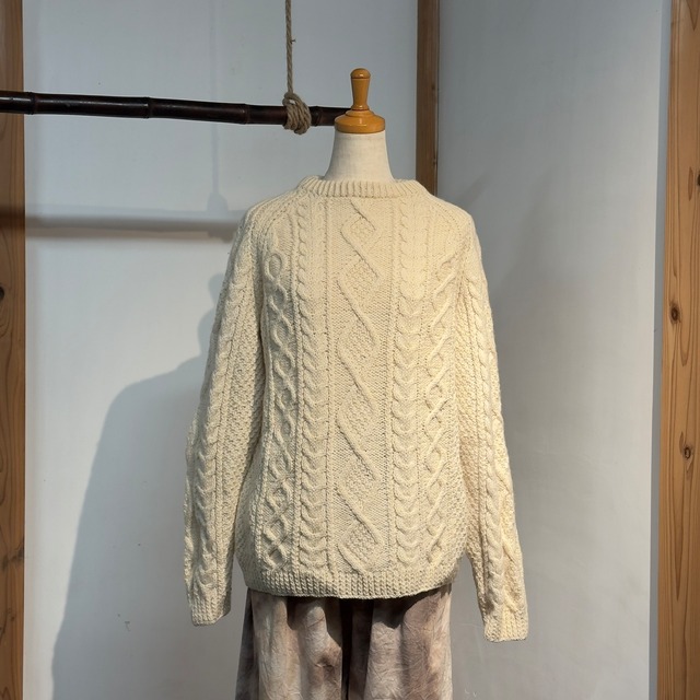 クラシックニットE ｜Wool 100%｜一点物