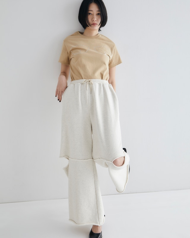 Slit Sweat Pants(IVORY)