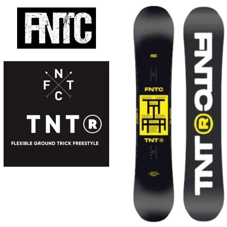 型落ち . 22-23年モデル FNTC. TNT ROCKER. Black/Yellow. エフ