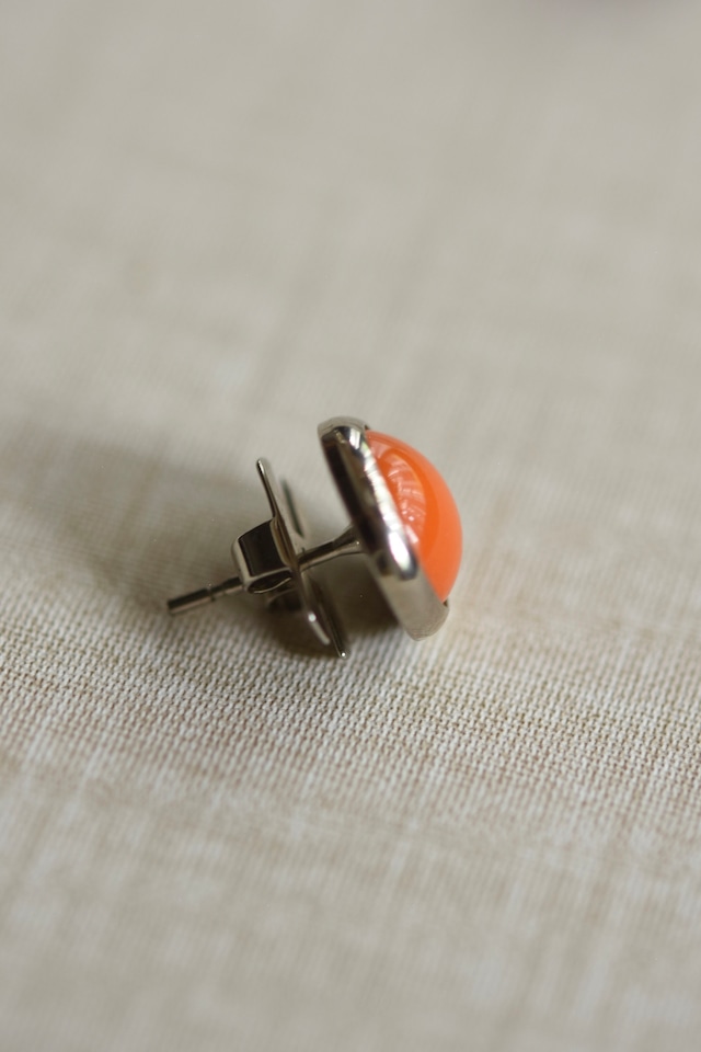 IORI/"HERMES" pierced earring/Eclipse round