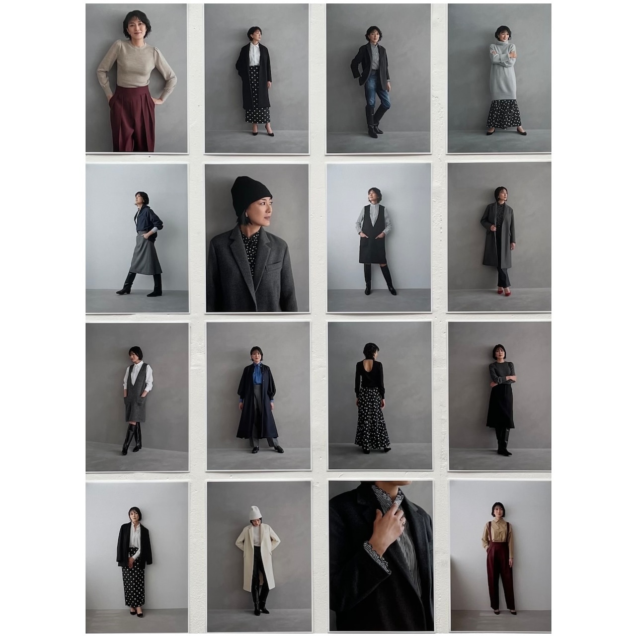 SINME ラウンドネックニット ブラック