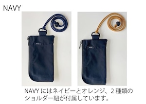 Shell 2Way Neck Shoulder Bag　Navy