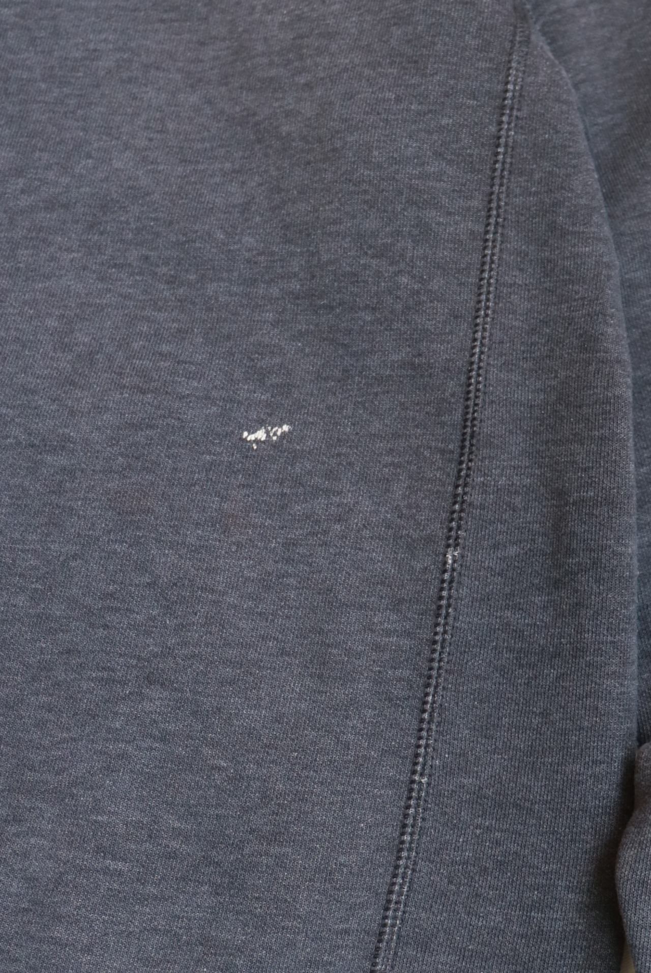 Russell Athletic gray damaged hoodie