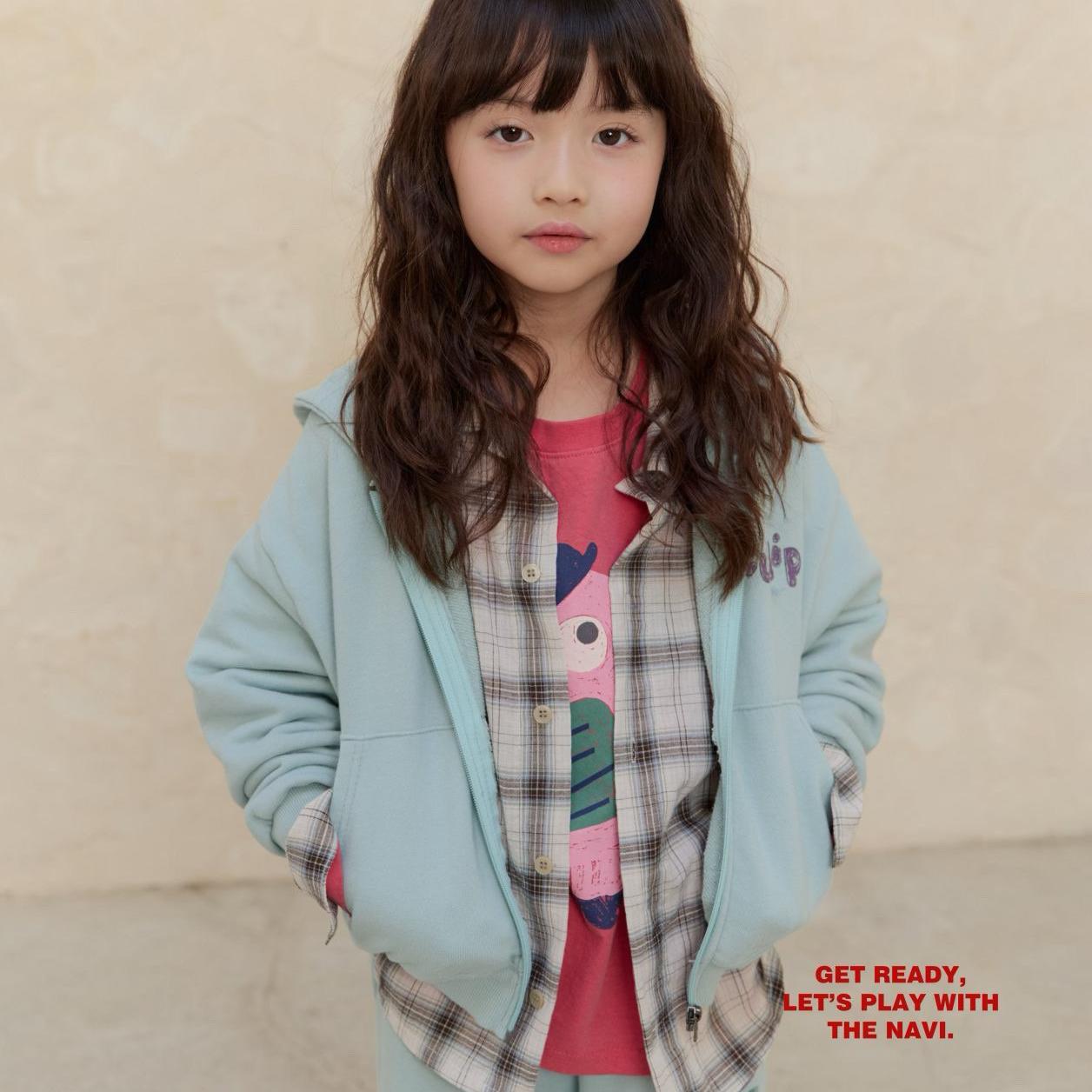 «予約»«ジュニアサイズあり»«navi» チューリップフーディ 2colors