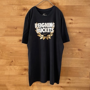 【NIKE】REIGNING BUCKETS Tシャツ ロゴ ナイキ Mサイズ us古着