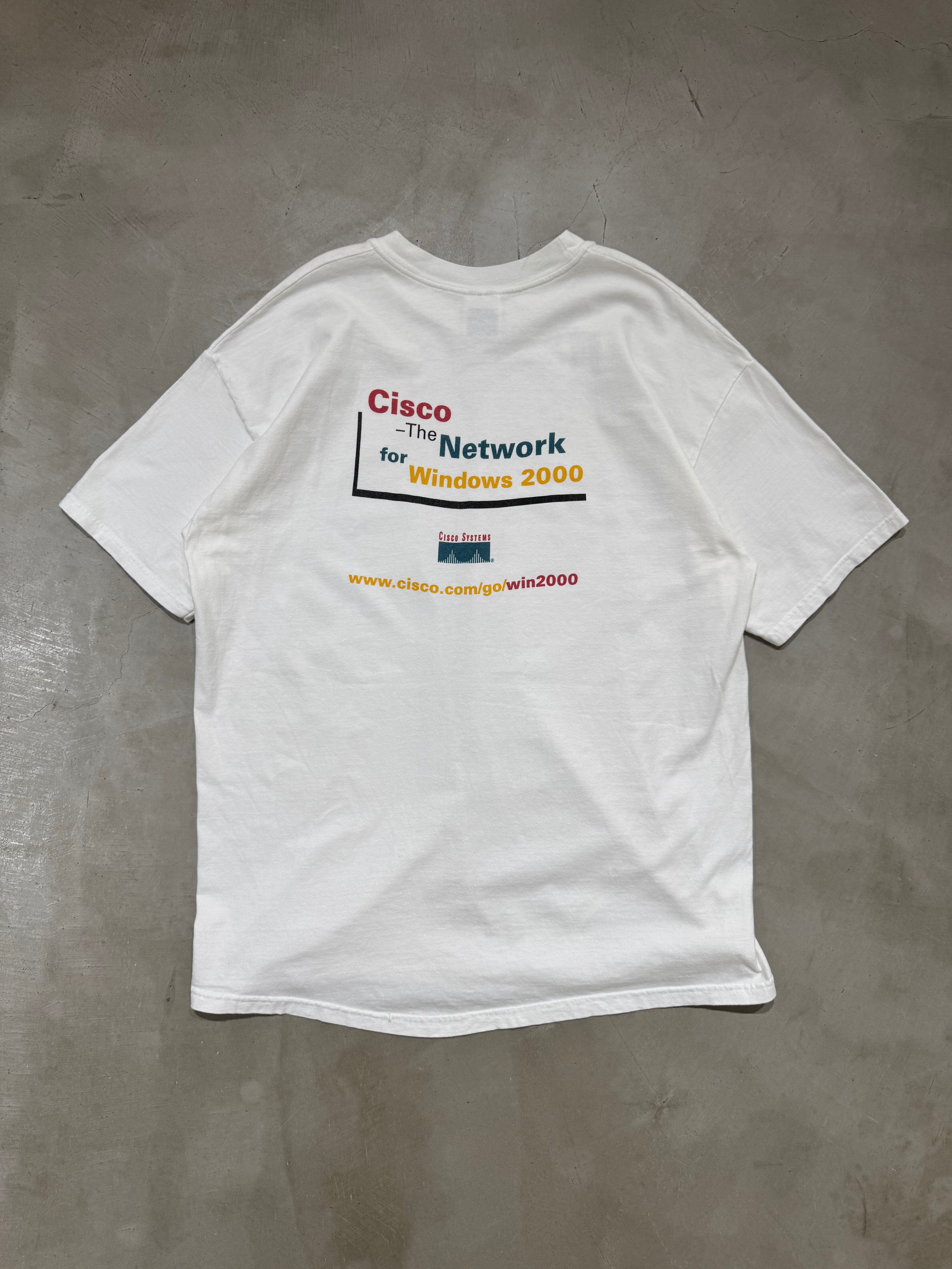 ・Cisco Systems × Windows 2000 Tee