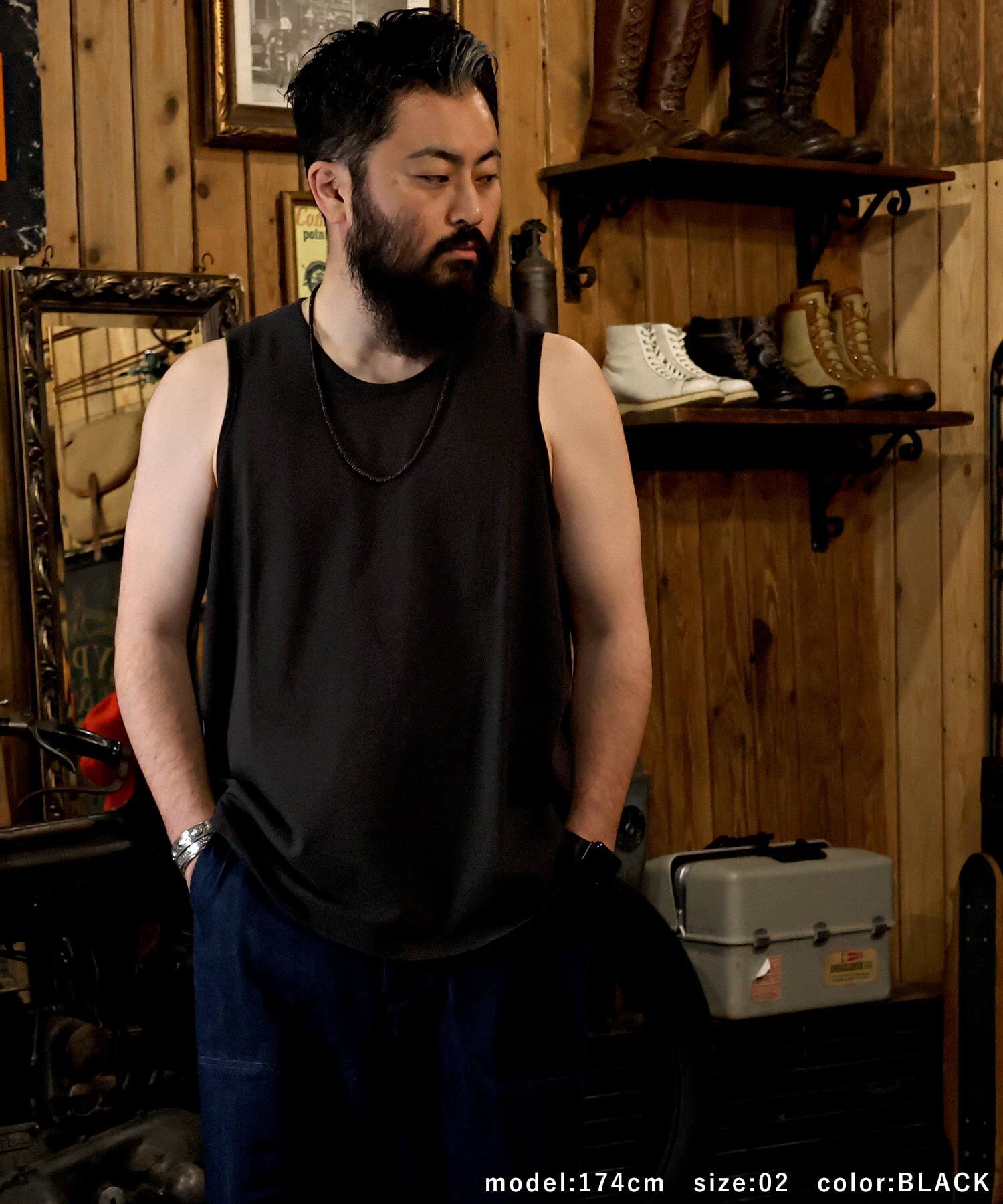 BAGGY TANK TOP バギー タンクトップ GS2449963 | GYPSY&SONS online shop