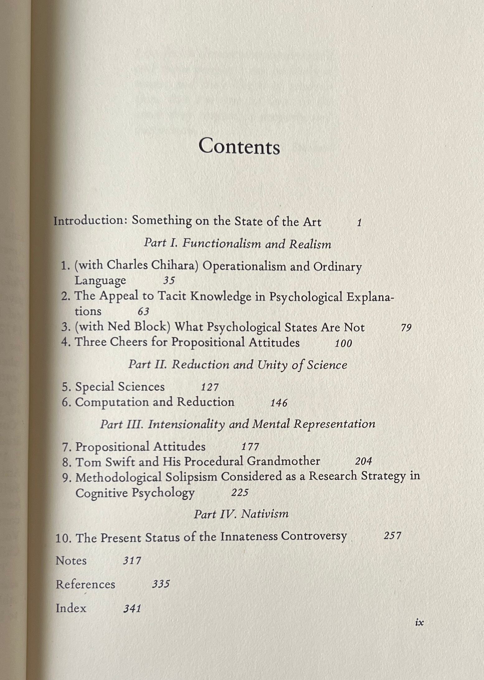 Representations: Philosophical Essays on the Foundations of Cognitive Science / Jerry A. Fodor / MIT Press