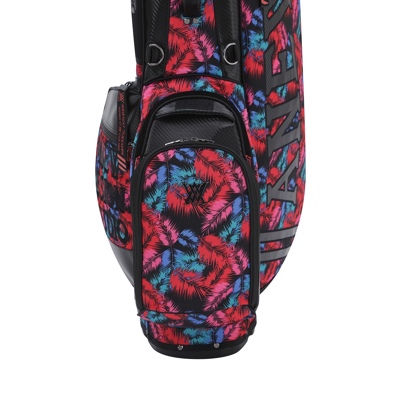 VIVID Hawaiian Pattern Stand Bag [サイズ: F (AGCUUSB04REF)] [カラー: RED]