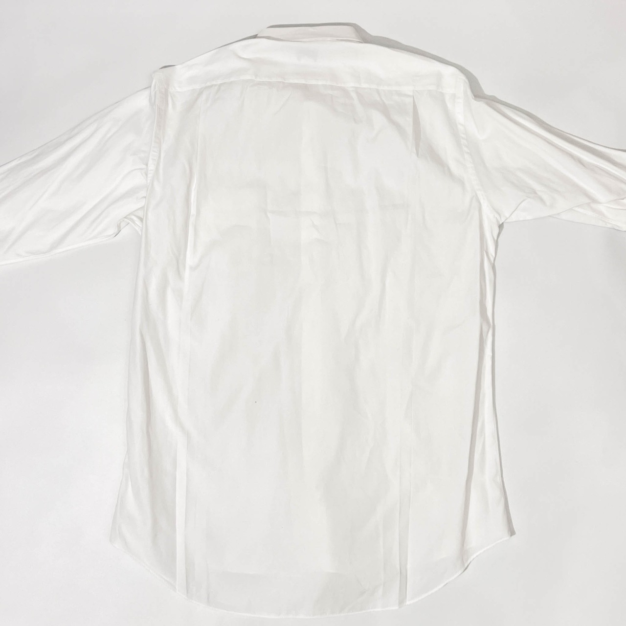 Burberrys バーバリーズ 比翼 長袖 カフスシャツ ドレスシャツ 41-82/ホワイト メンズ ビンテージ