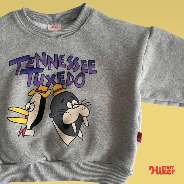 《送料無料》予約:タキシードバードトレーナー【TinyHiker】