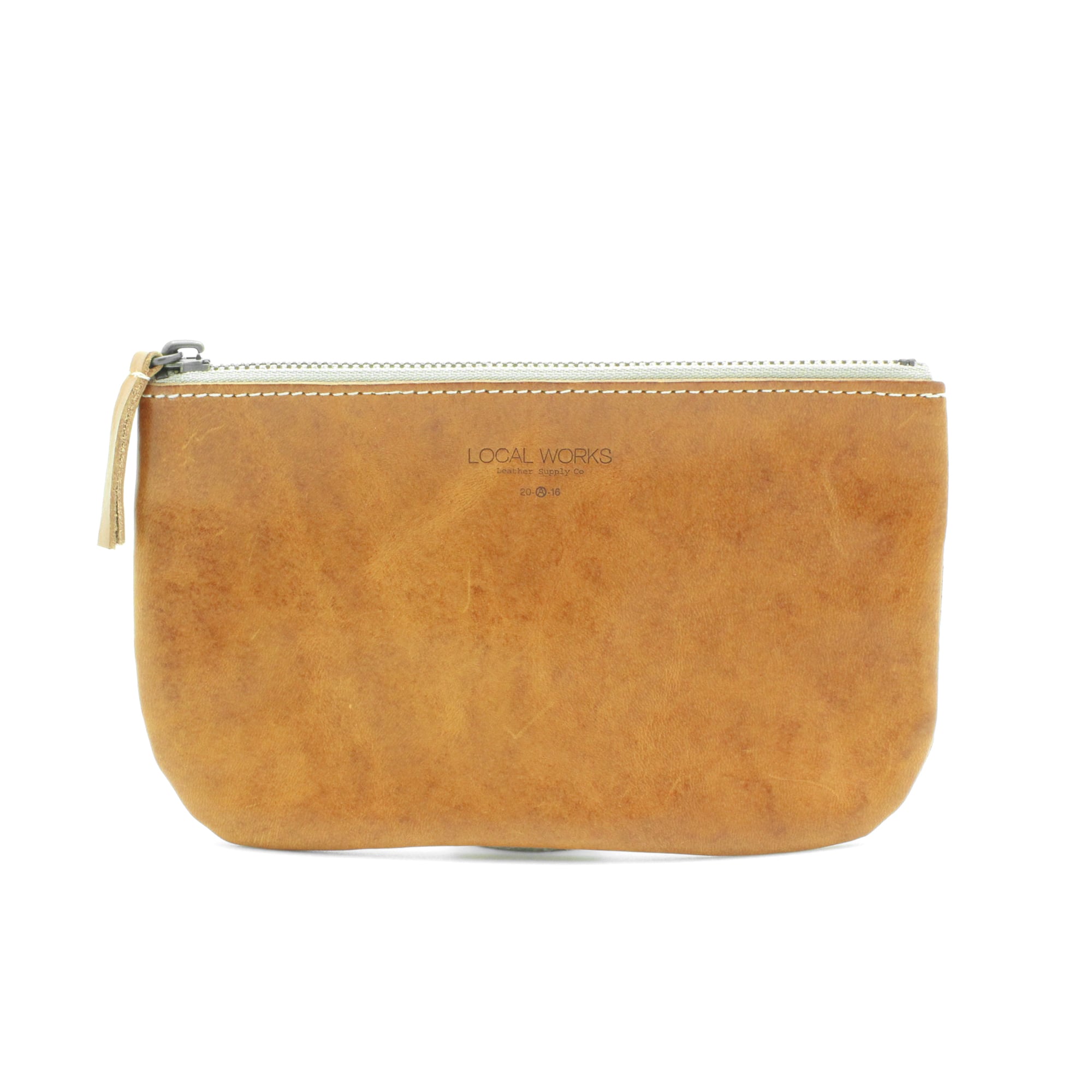 LOCAL WORKS イタリアレザー ポーチ 023SD モンタナ社 ”セコイアレザー