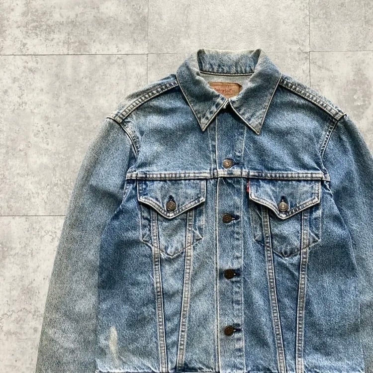 Theory　セオリー　デニムジャケット　ボタン刻印　新品タグ付 Size.38】90's Levis 70505-0217 リーバイス 裏ボタン刻印(H07) マカオ