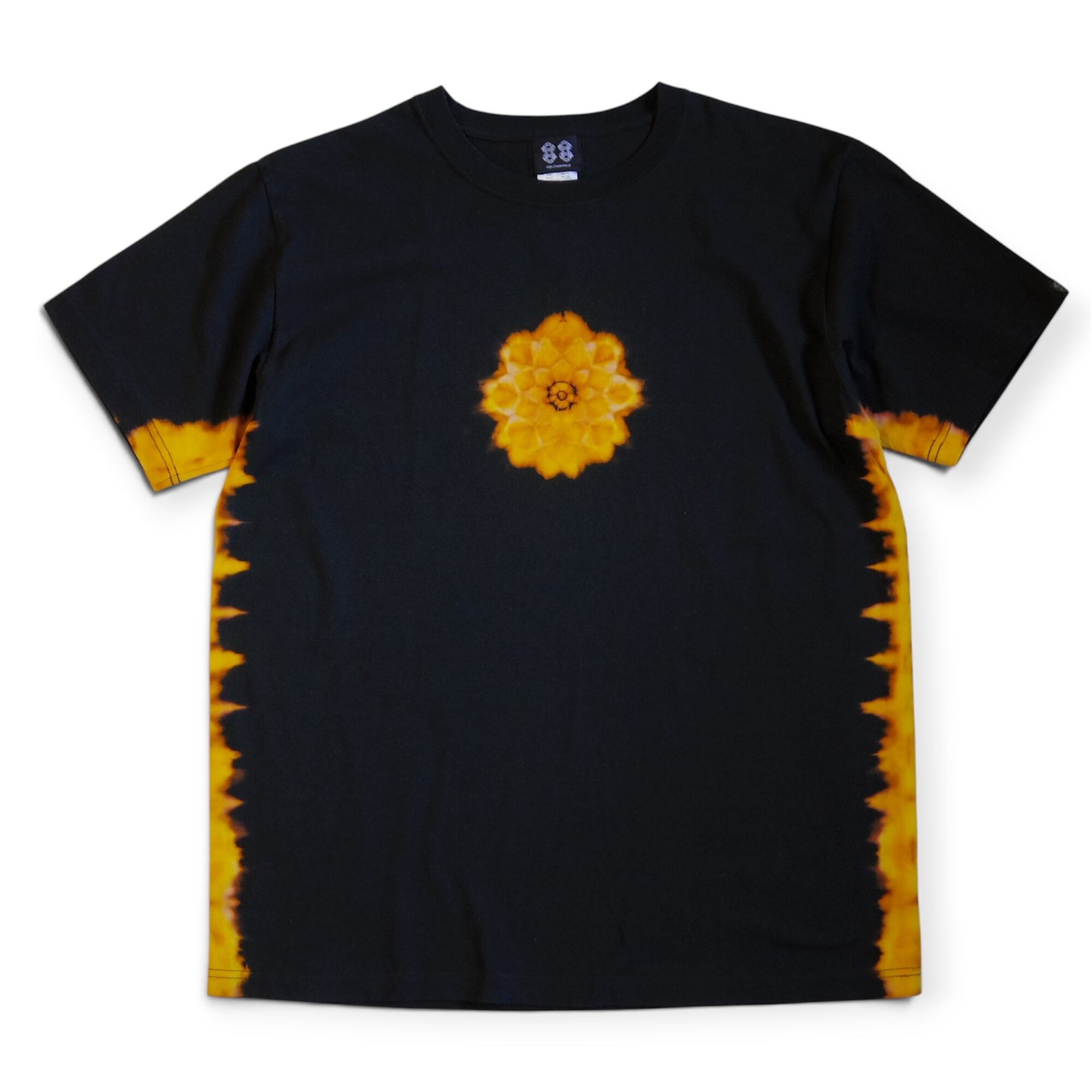 “曼荼羅染め×抜染” -nukizome- TIE DYE T-SHIRT 《XL》