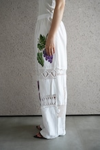 vintage lace pants grape
