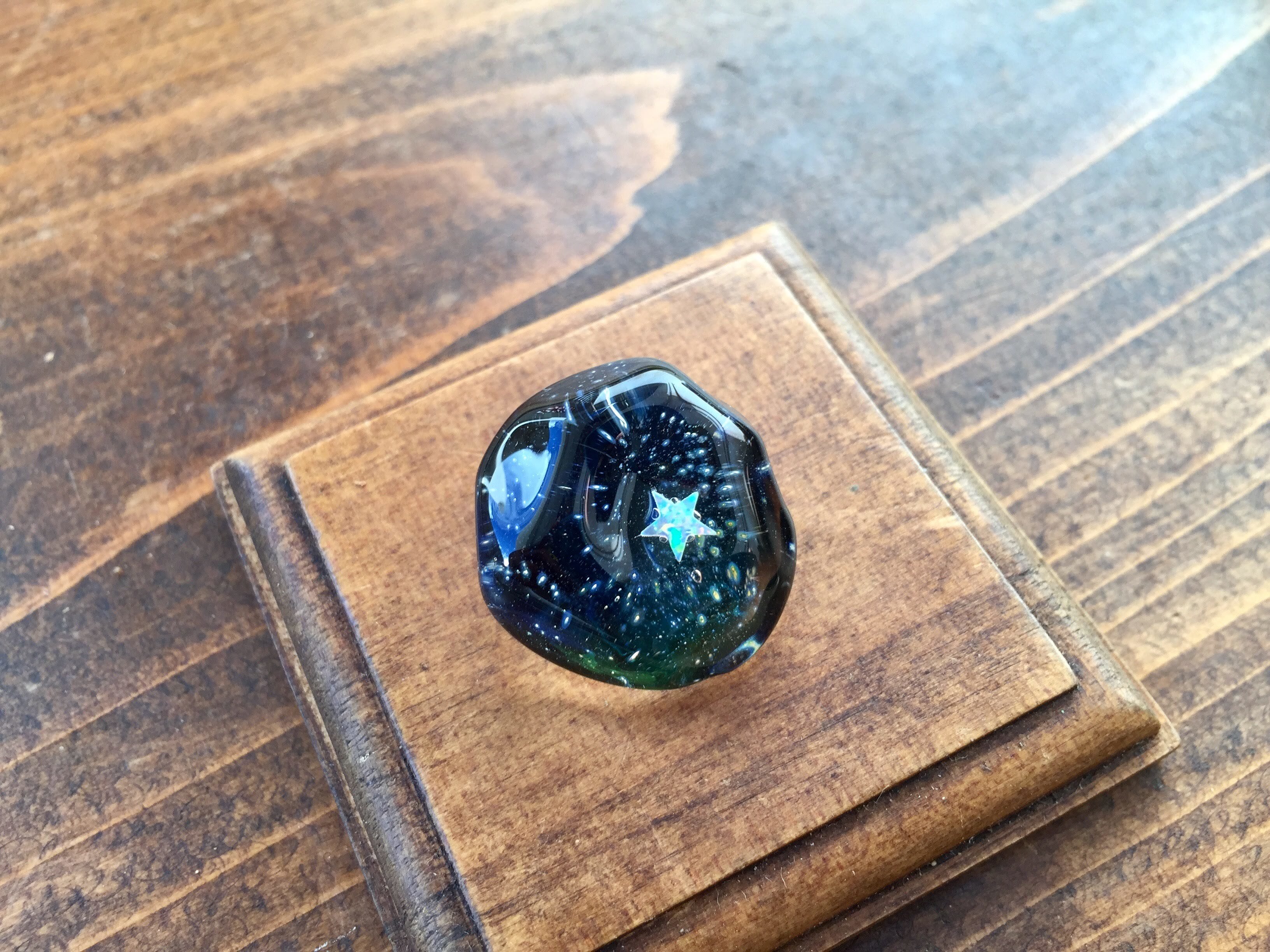 きら星の欠片！~宝石質クリソベリル結晶(マダガスカル産)~simpleknot きら星の欠片！~宝石質クリソベリル結晶(マダガスカル産)~simpleknot