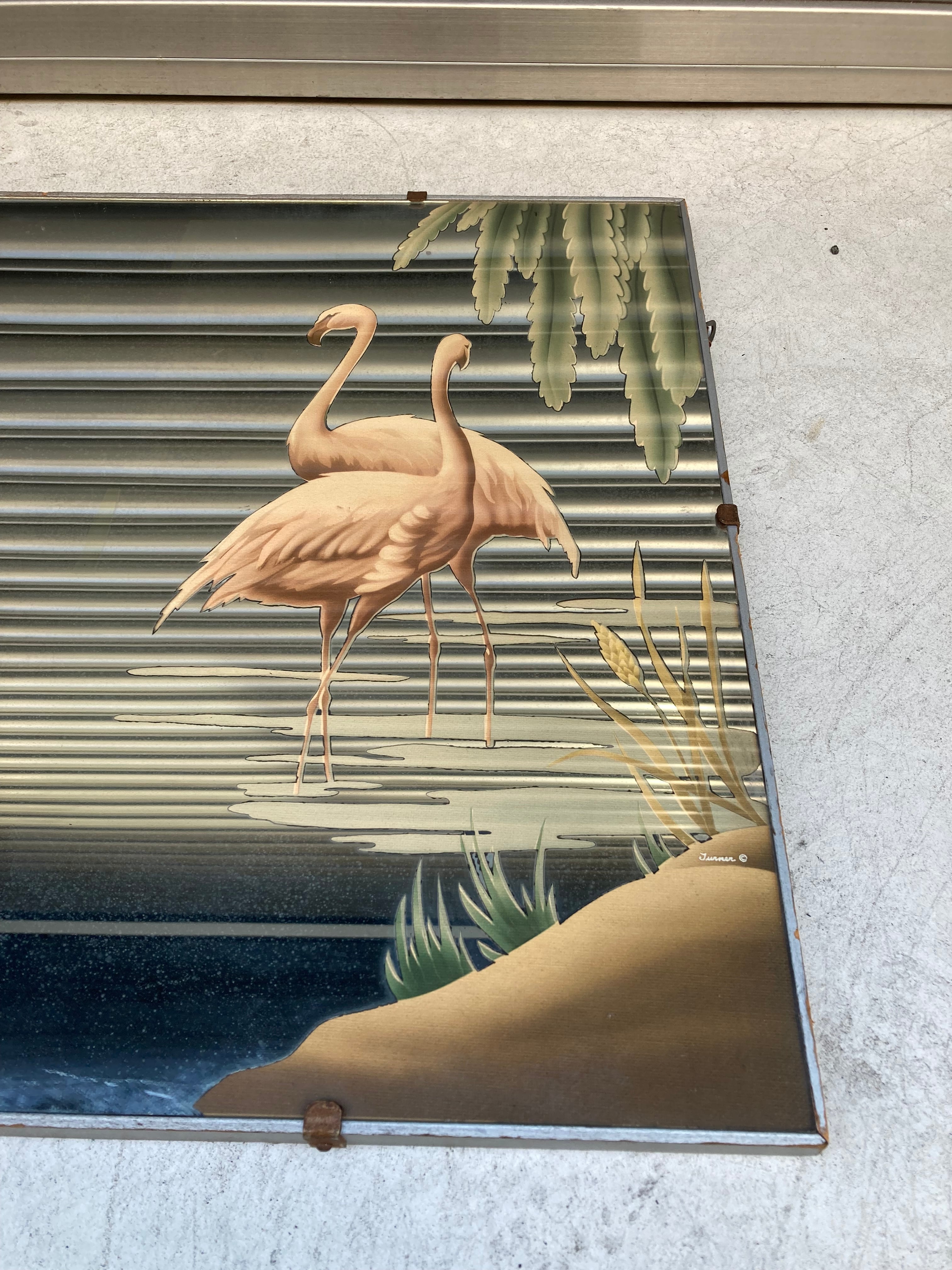 TURNER Turner Flamingo Vintage フラミンゴ ターナー Print Mid