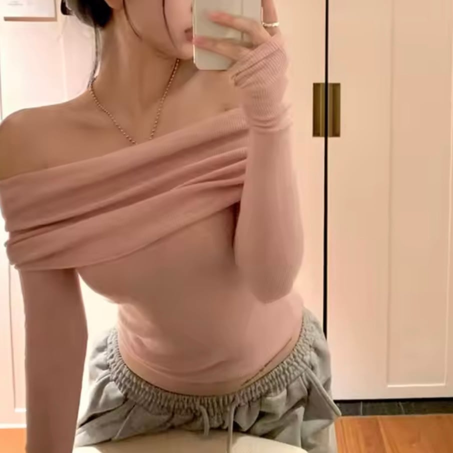 gather off shoulder tops