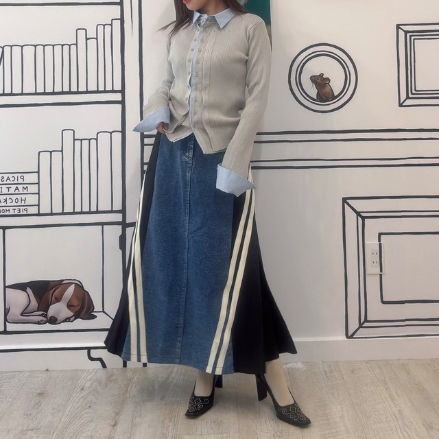 エムズスタイルデニムスカート