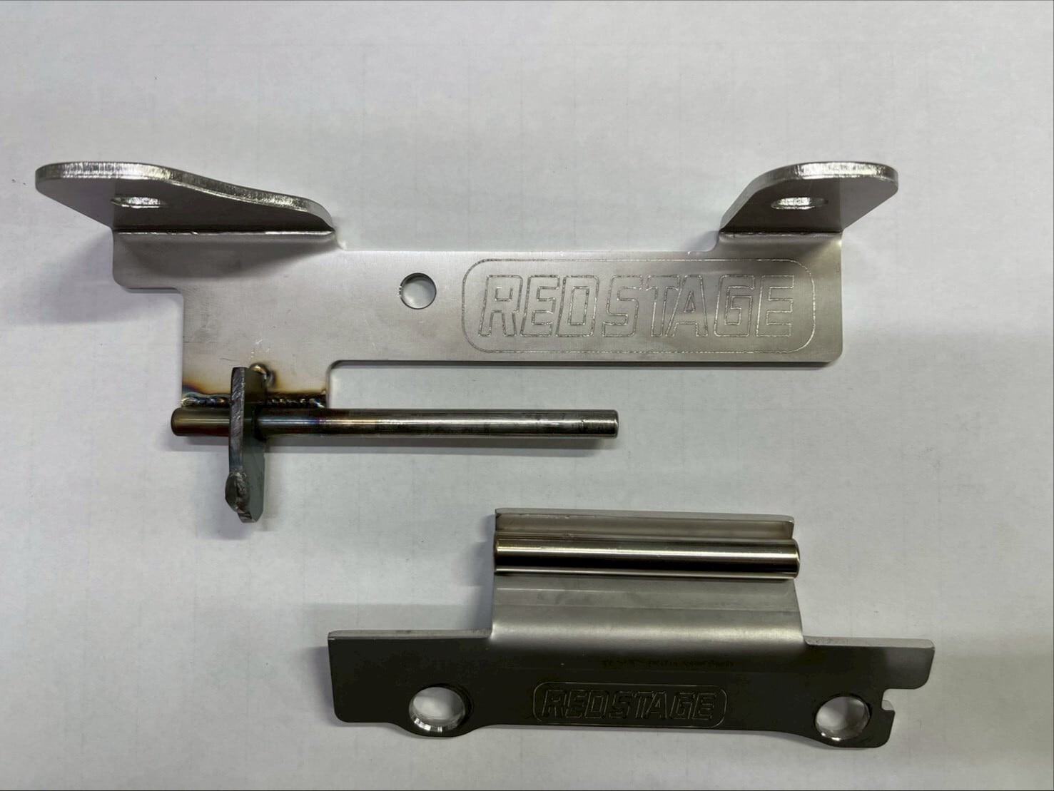 REDSTAGE ZRX400用 武人管 Aタイプ 鉄素地(無地)サイレンサー付 REDSTAGE