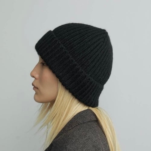 【 anuke 】Lowgauge Knit Cap