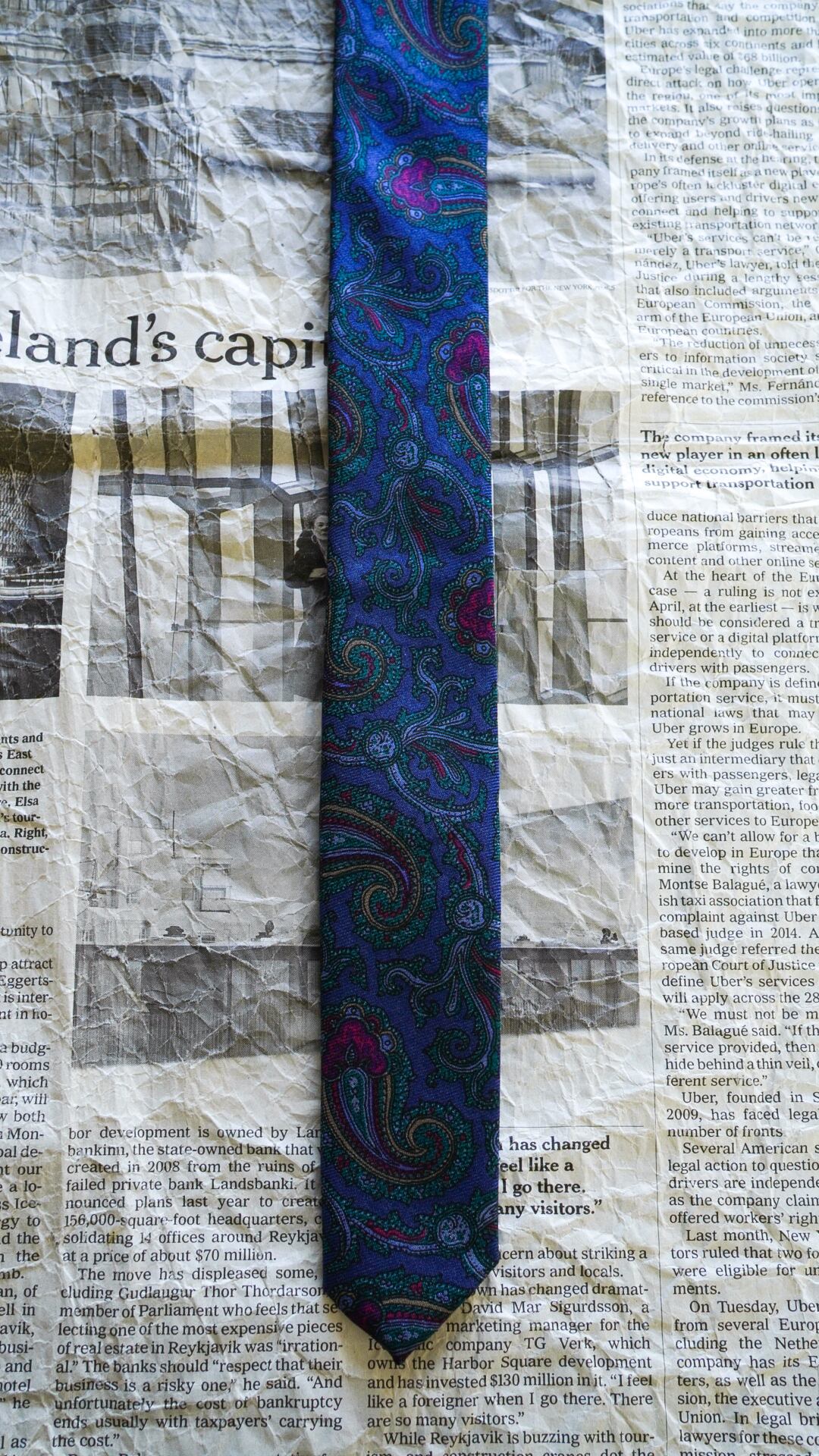 1960s】BROOKS BROTHERS ブルックスブラザーズ ペイズリー柄