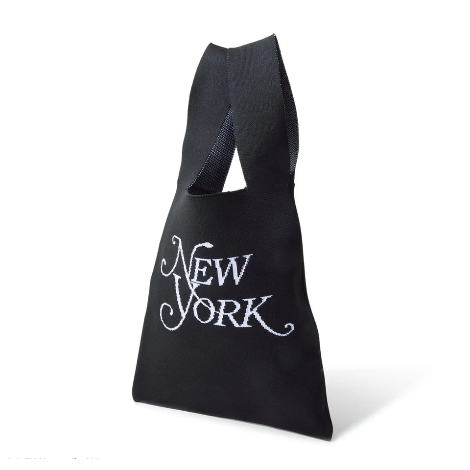 ニューエラ ニットトートバッグ New York Magazine NEW ERA (ニューエラ) - KNIT TOTE BAG NEWYORK MAGAZINE (ニット トート