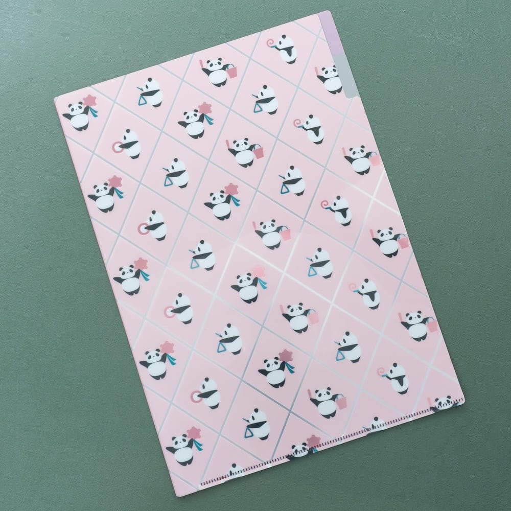 パンダ　ミニクリアファイル　他 7371f603426b5ae8b2d9364a769ef1