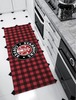 ★大人気★スタバ・マット★チェック柄レッド【60cm×240cm】