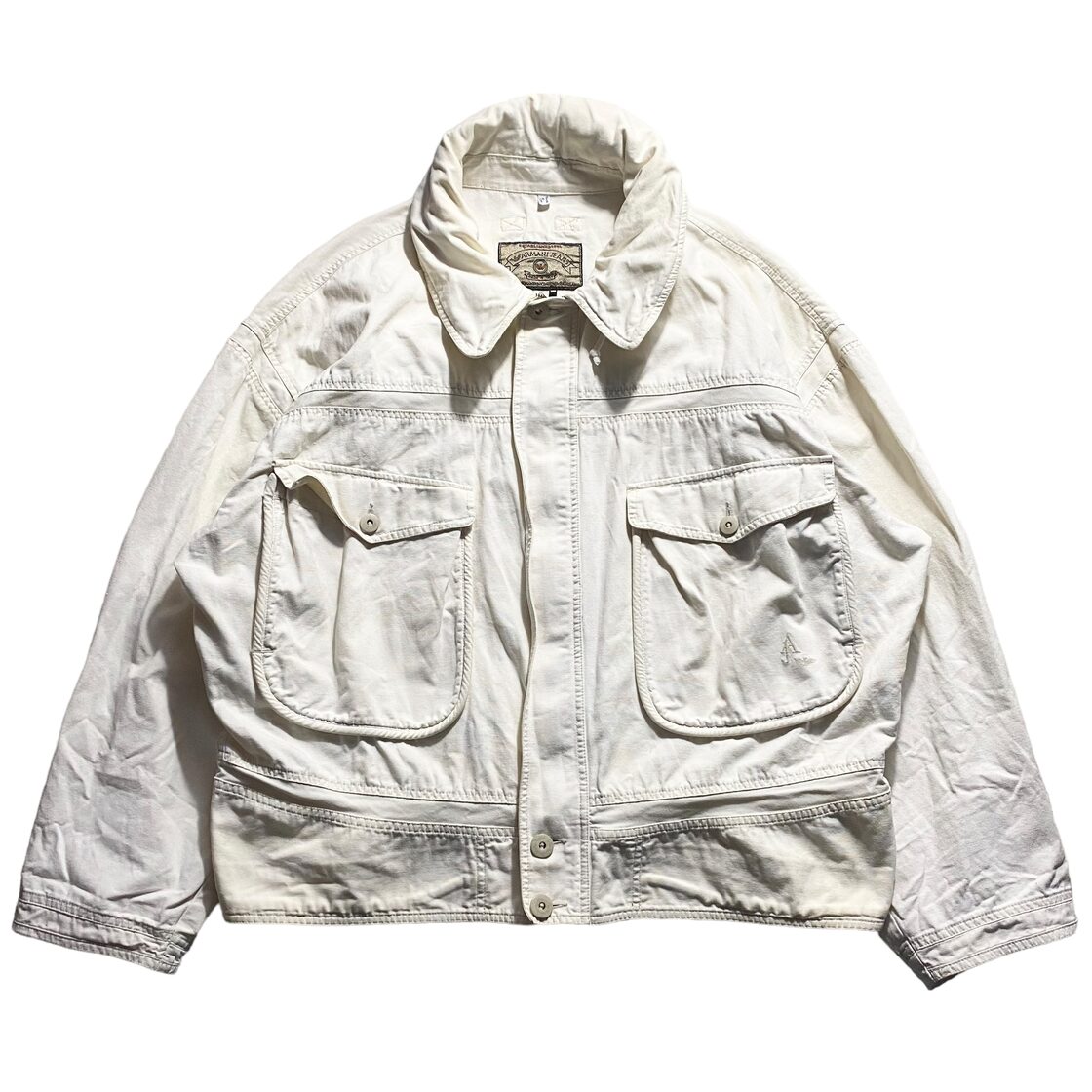 archive ARMANI JEANS white duck sailing jacket | PAY ID
