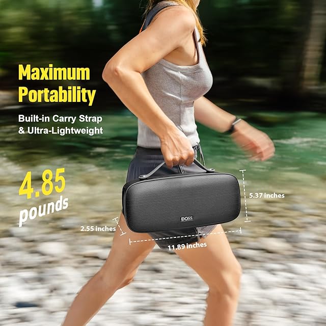 DOSS Extreme Boom Pro D300 bluetoothスピーカー ワイヤレス 80W 大
