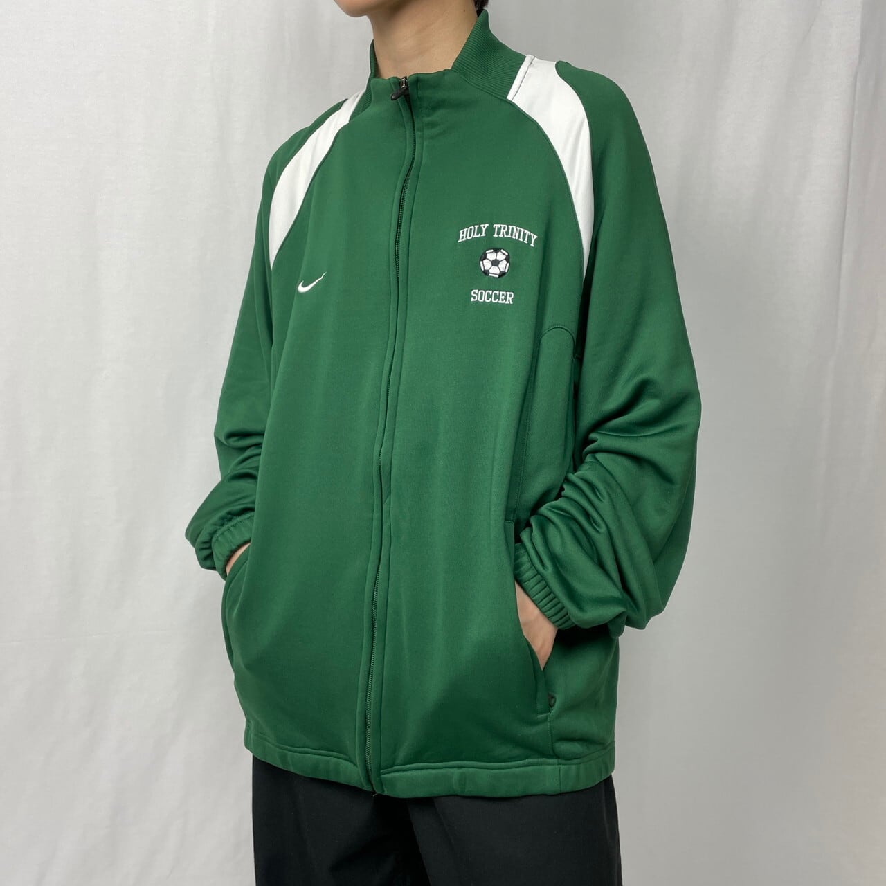 00年代 NIKE TEAM ナイキ チーム ジャージ トラックジャケット メンズ 