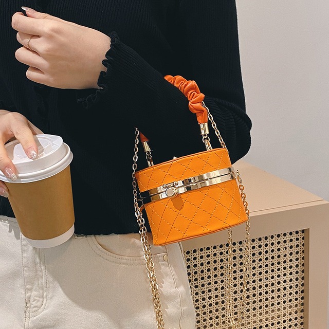 ミニサマーチェーン レッド 夏物 メッセンジャーバッグ ミニバッグ Tiancai_Wing_Bag15034883768