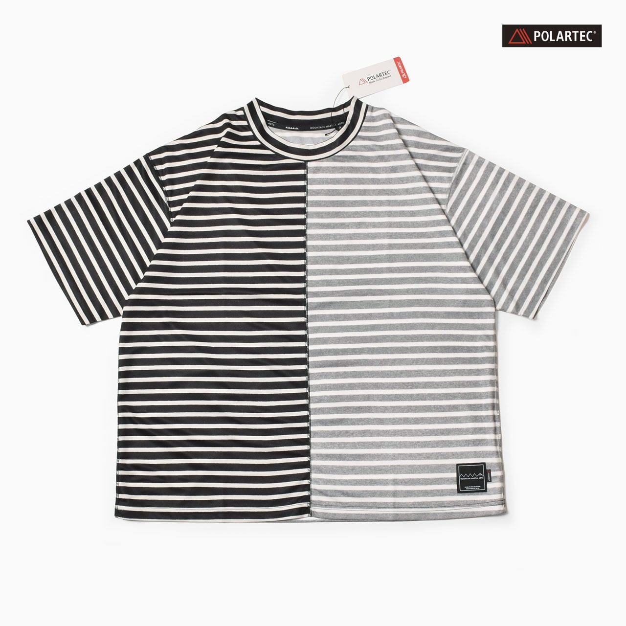 MMA(マウンテンマーシャルアーツ)MMA POLARTEC® Border FRANKEN Big Tee -Gray メンズレディースランニングTシャツ