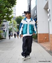 【#Re:room】SATIN SWITCHING TRACK JACKET［REJ105］