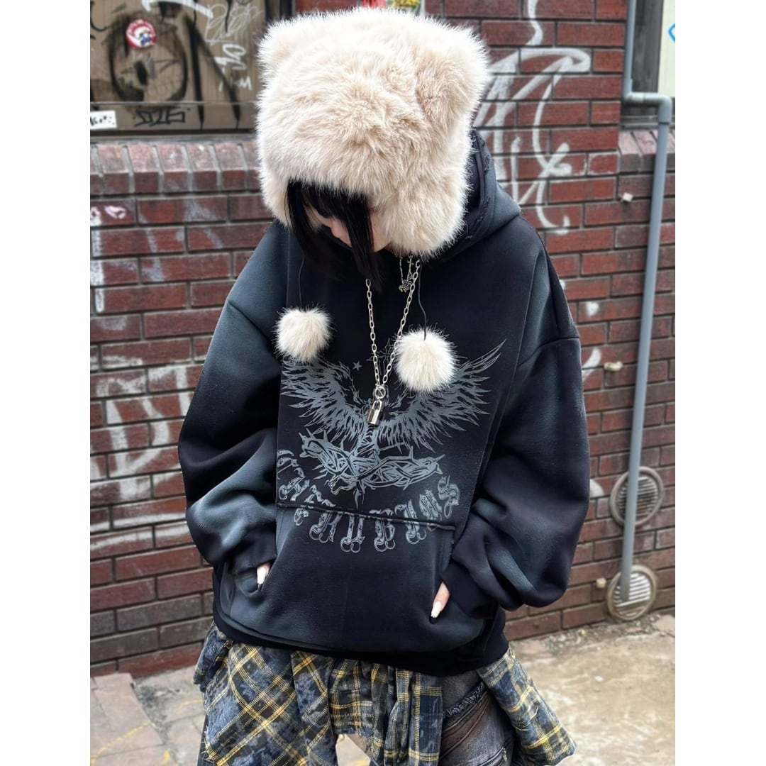 12/19新着】耳×しっぽ付き フライトファー帽 | VOLCAN&APHRODITE