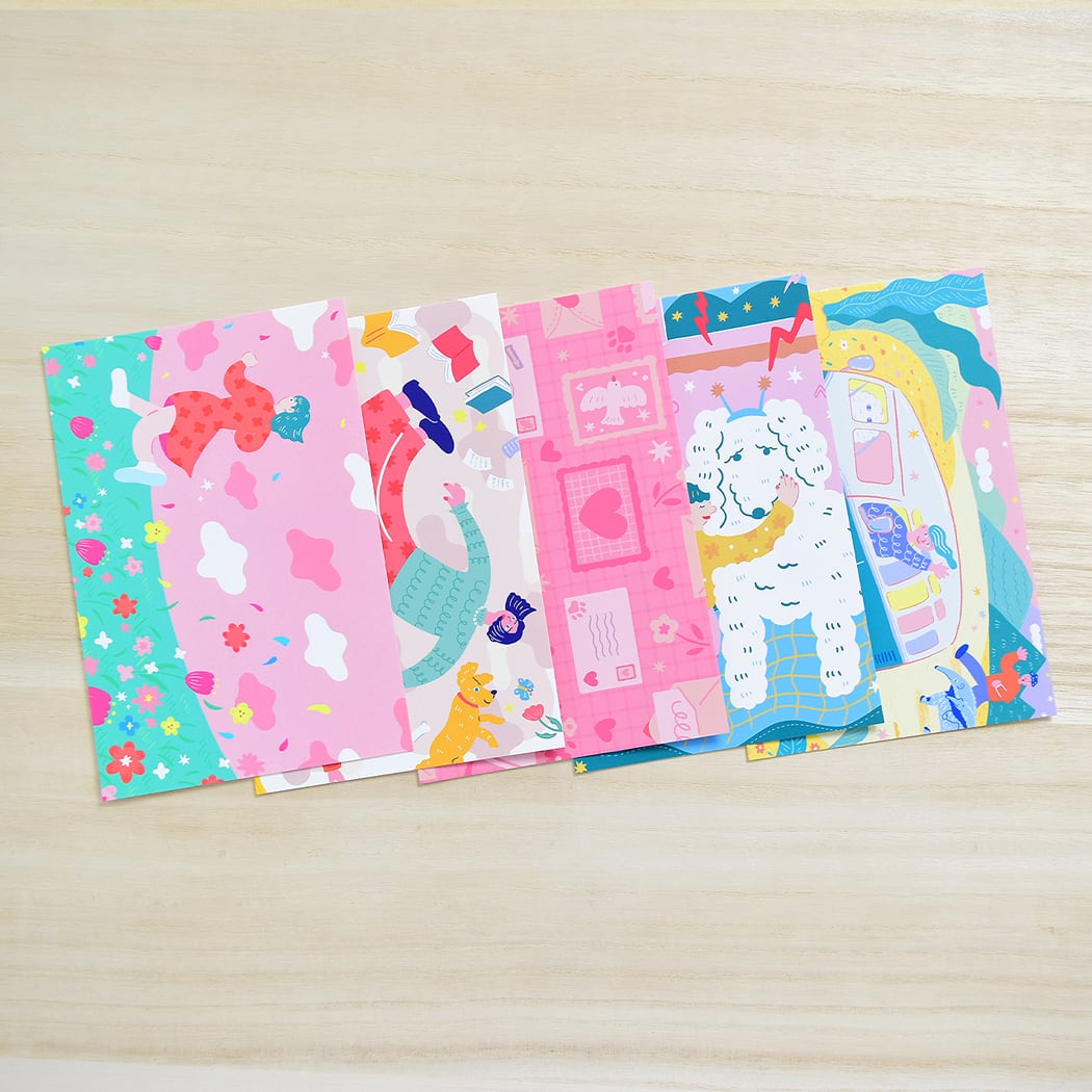 ポストカード(5枚セット) | Maki Emura goods shop