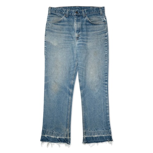 Levis 646 70-80s damage flare denim pants