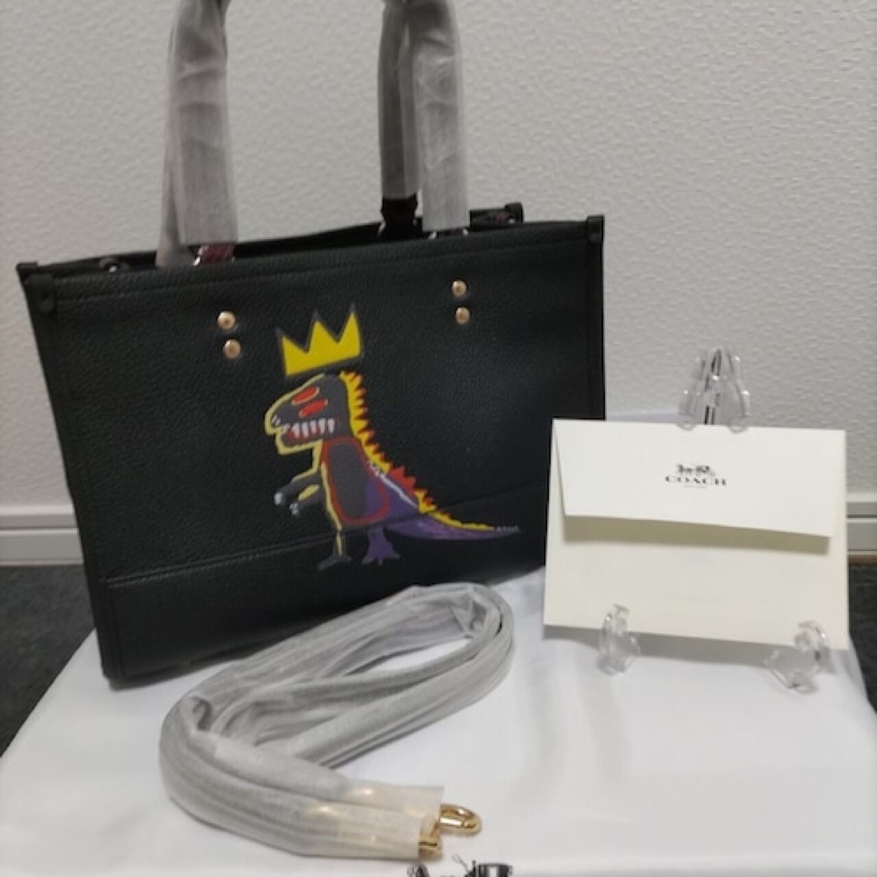 【美品】COACH バスキア トートバッグ コラボ